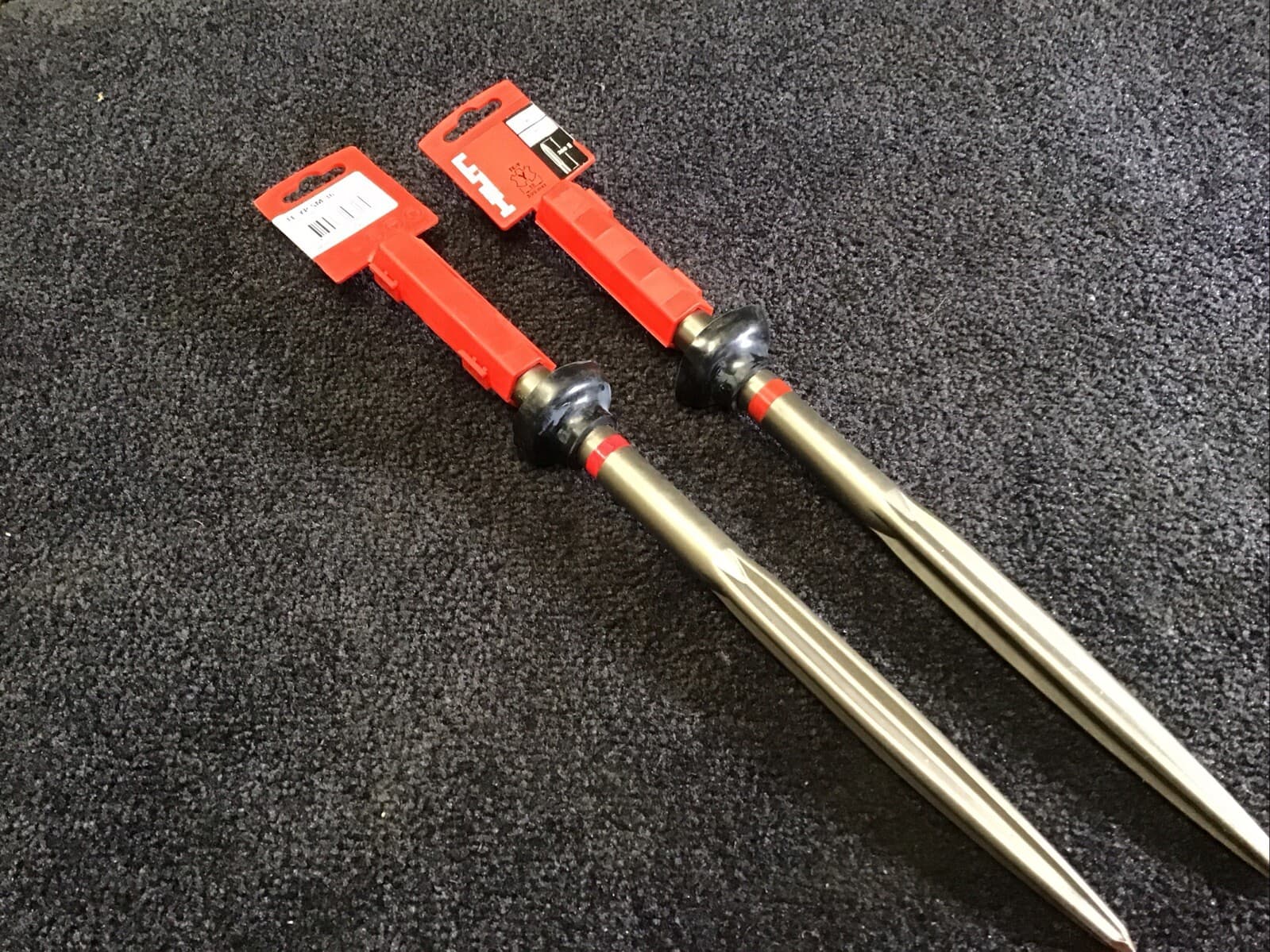 2-Hilti TE-YP SM 36 Pointed Polygon Chisel 282264 OAL 14" SDS Spline Drive NEW 2