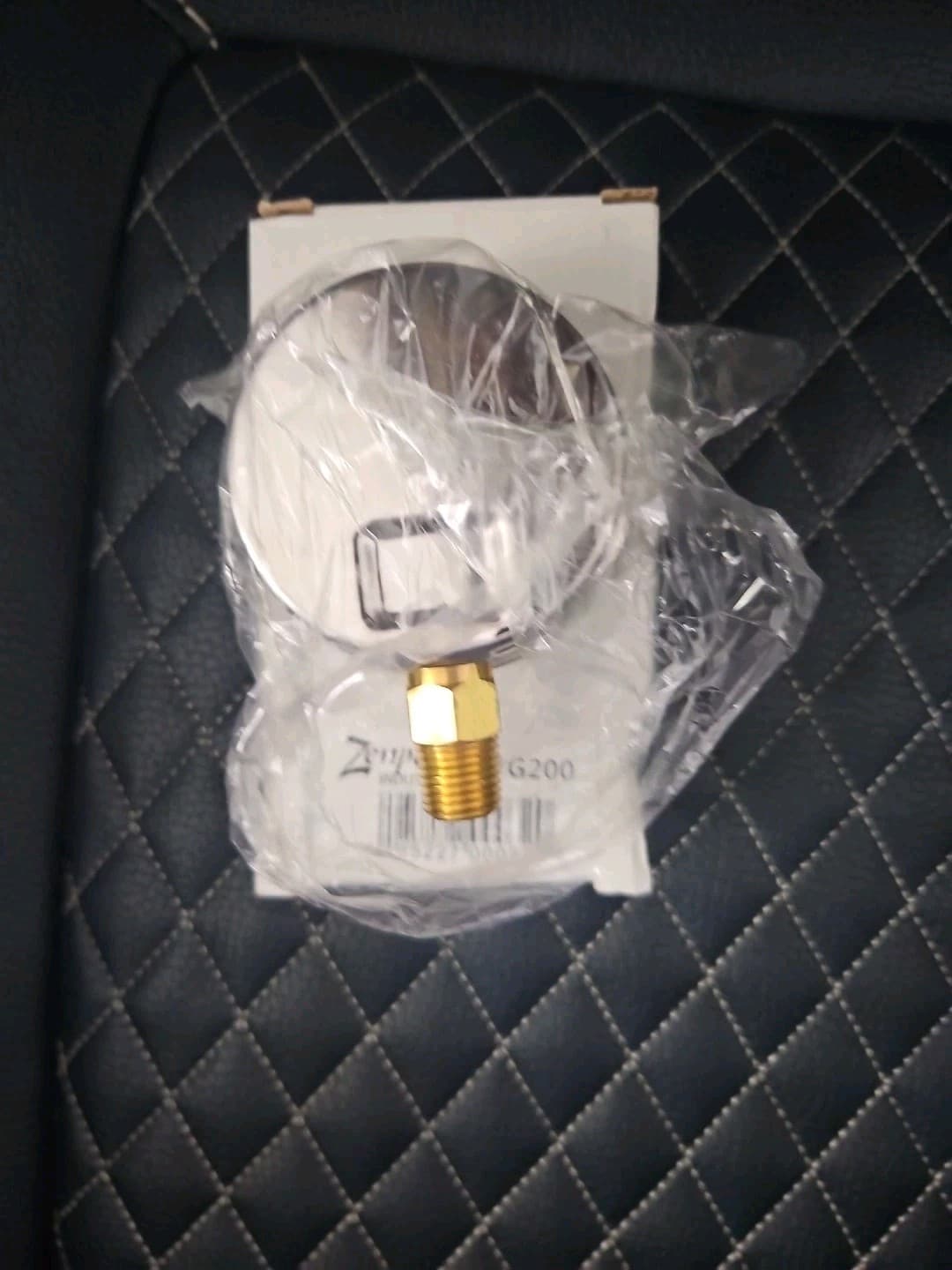 Zenport LPG200 Glycerin Liquid Filled Pressure Gauge, 200 PSI 6