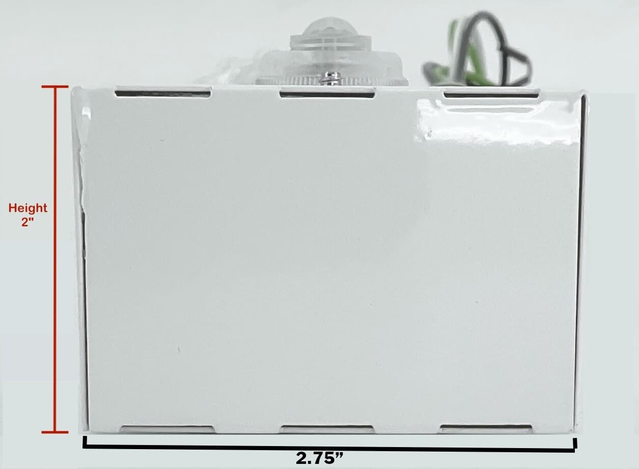 (Lot Of 4) Cooper/Metalux SNLED Base Low Bay End Of Row Motion Sensor LB-ERMS360 3