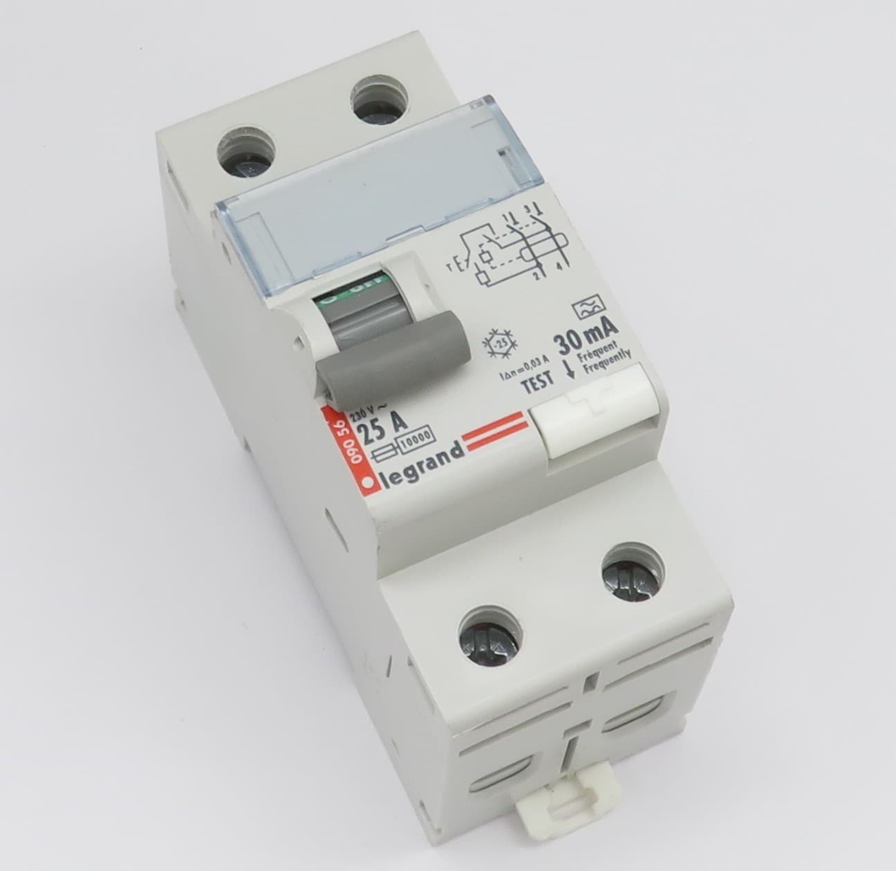 Legrand DX FI Circuit Breaker Type A Residual Current Circuit Breaker 09056 25A 30mA 2p