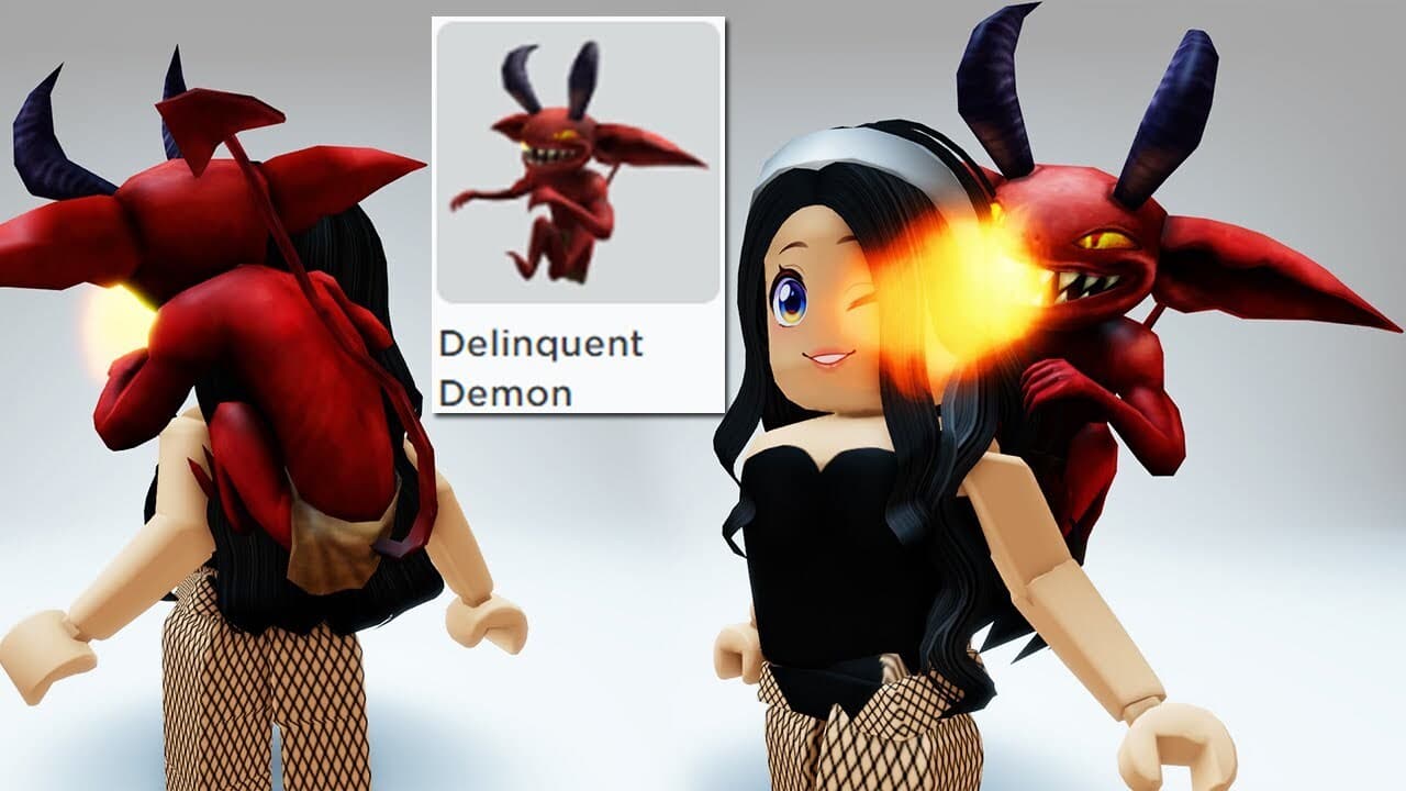 Roblox Demon Delinquent Shoulder Pet - [GLOBAL | ALL PLATFORMS] 2