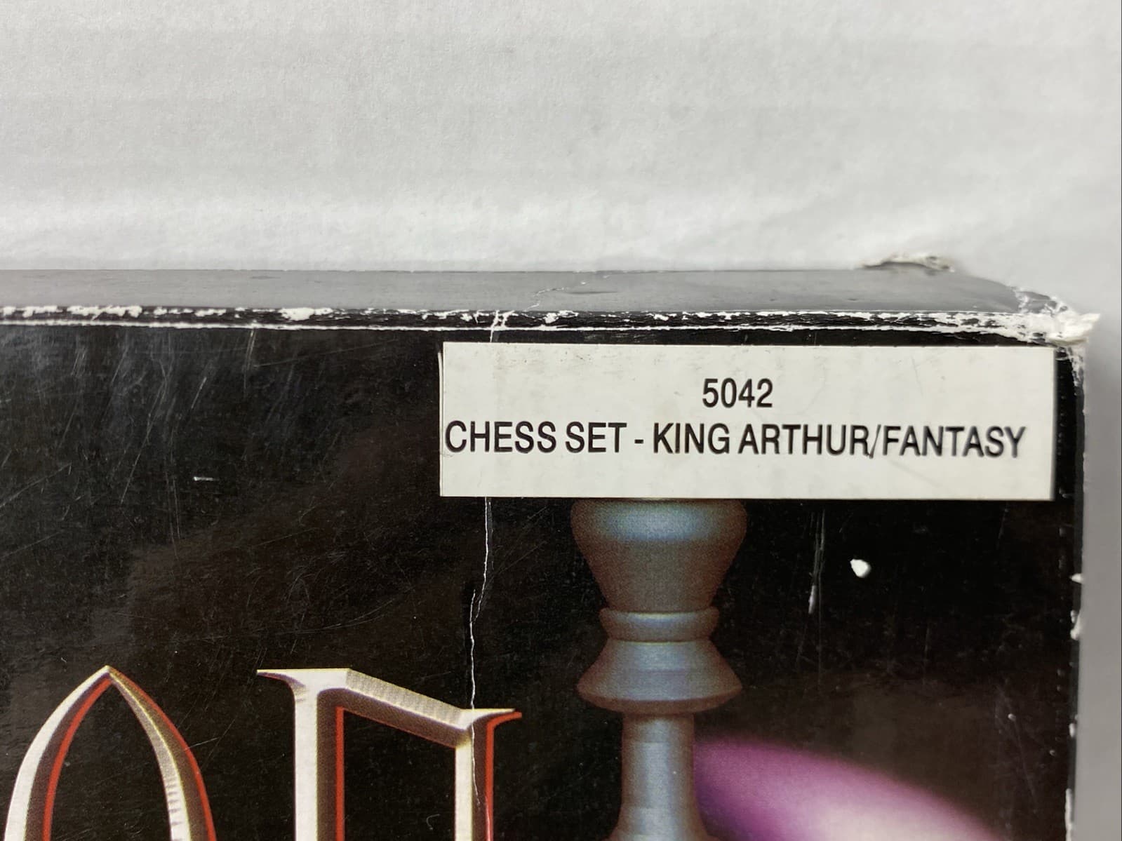 The Chessman King Arthur Fantasy Chess Set 5042 Summit Collection NIB 3