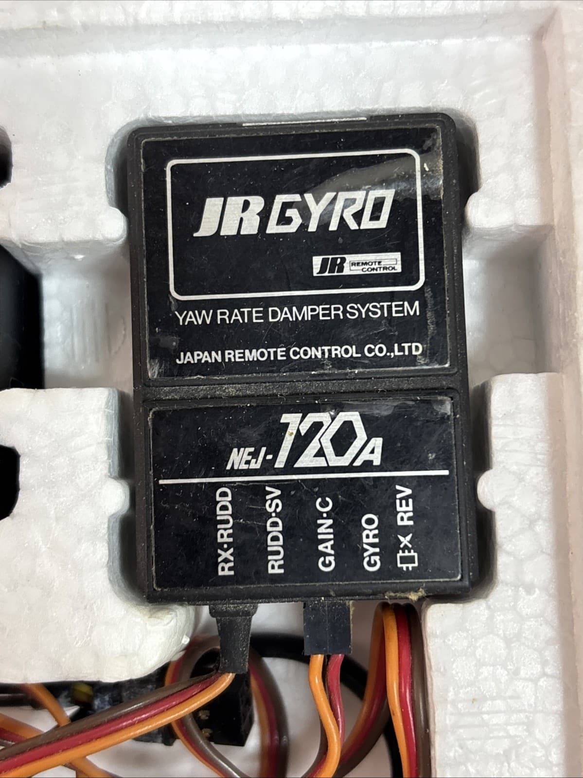 JR GYRO SYSTEM HELICOPTER YAW RATE DAMPER SYSTEM  NEJ-120 3