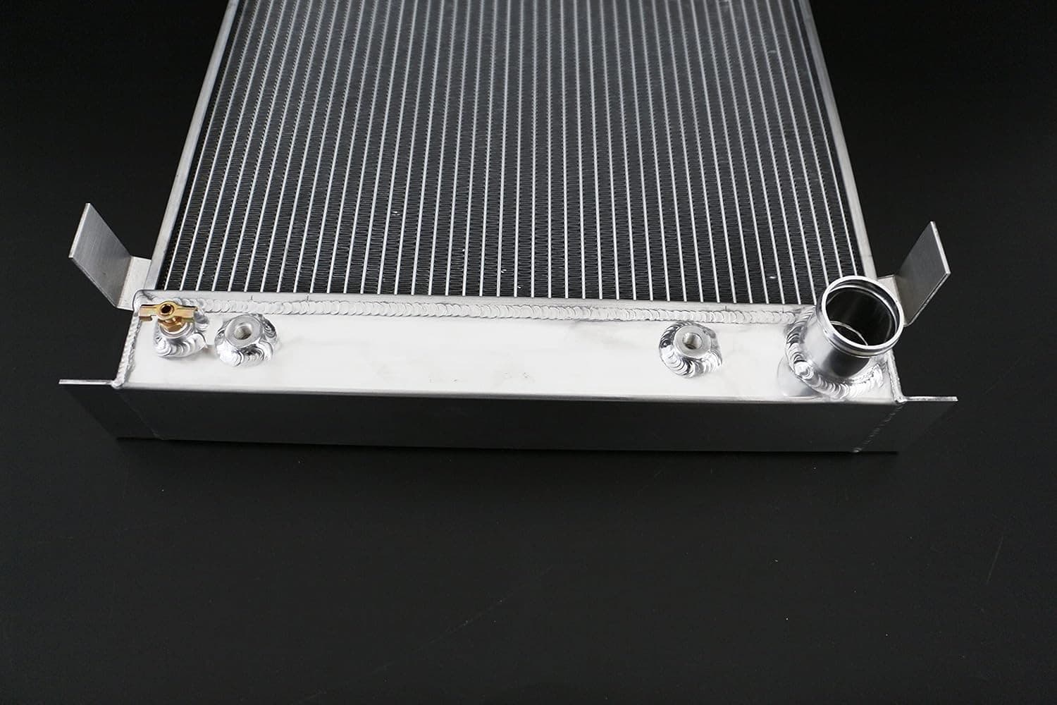 4 Row Aluminum Core Radiator For Ford 1930-1938 Hi-Boy Hot Rod Model A 5