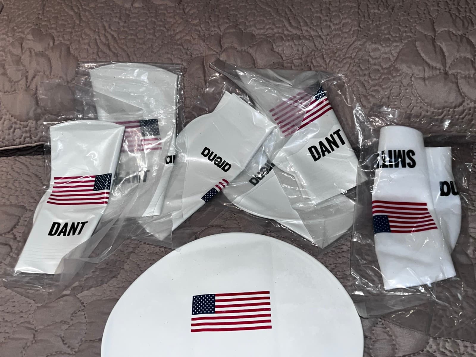 Arena Unisex USA Silicone Swim Cap for Women and Men Fitness Swimmers LOT OF 7 6