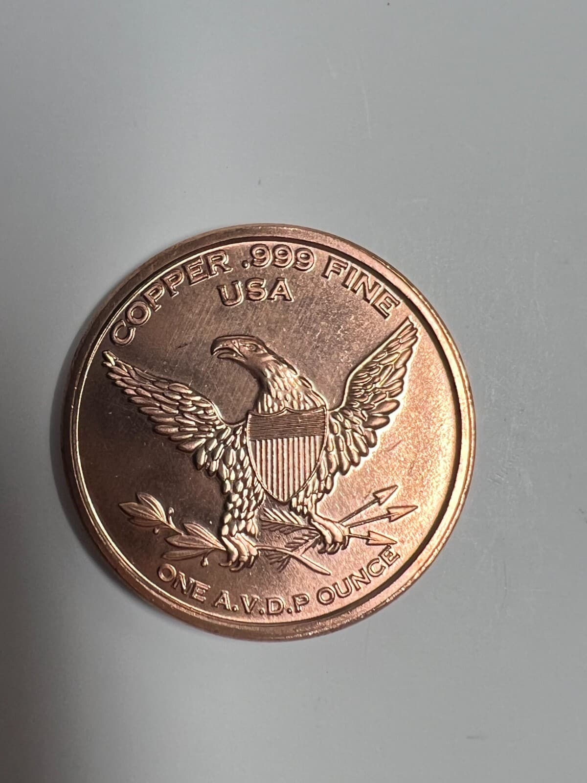 1 oz Copper Round - Canada Maple Leaf Design in Protective Capsule 4