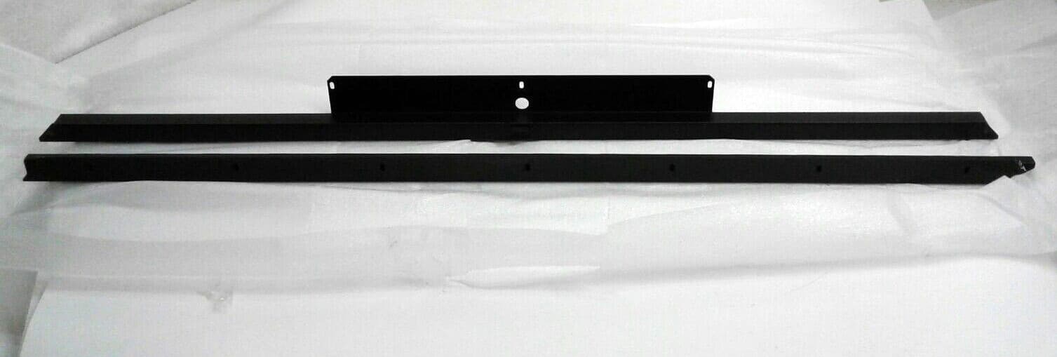 IHP F1005 Superior BDG42 42" Glass Bi-Fold Doors 2" Black George W/Track & Rail 6