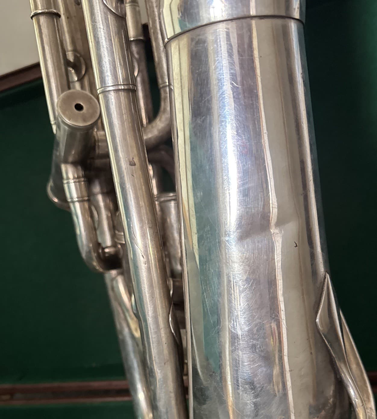 1907c Besson & Co Class A ‘Prototype’ Brevete A.P Sykes Melbourne 4 Valve Tuba 5