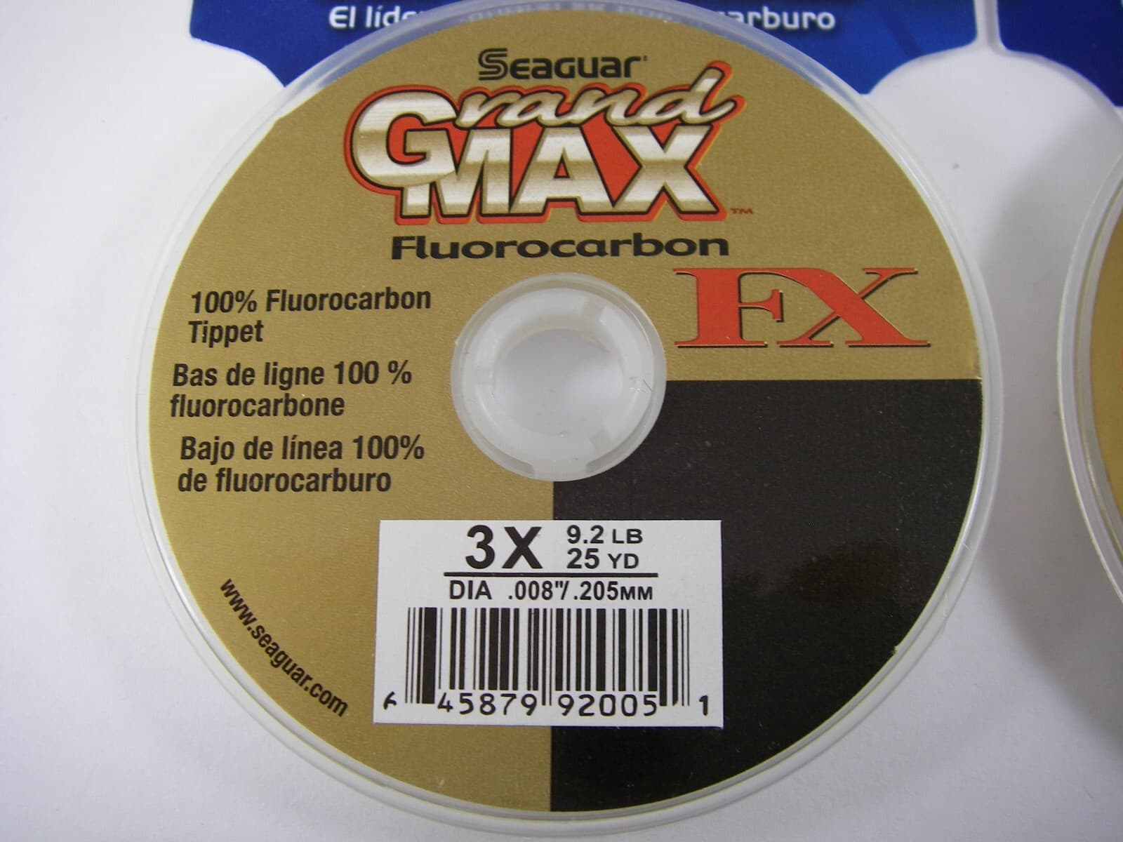 2 SEAGUAR GRAND MAX FLUOROCARBON TIPPET Fly Leader Material: 3X & 4X 2