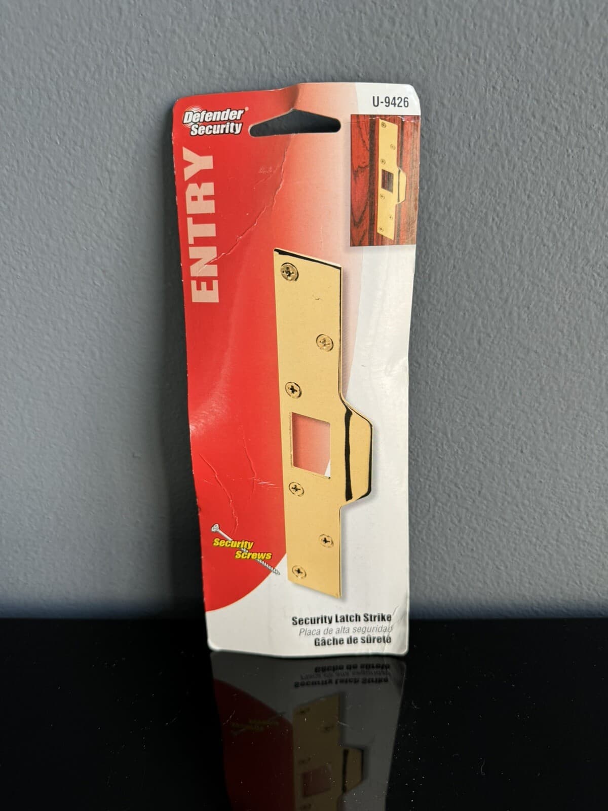 NEW Defender Security Latch 7-7/8 In. X 1-1/In Entry Strike U-9426 SEALED