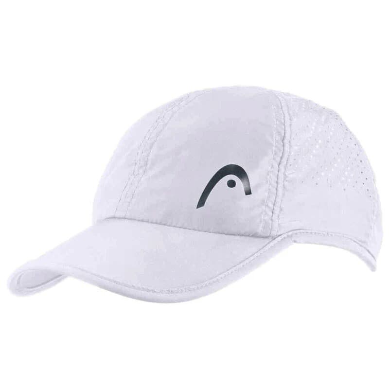 2024 UNISEX HEAD PRO PLAYER ADJUSTABLE TENNIS CAP (WHITE) #287124-WH