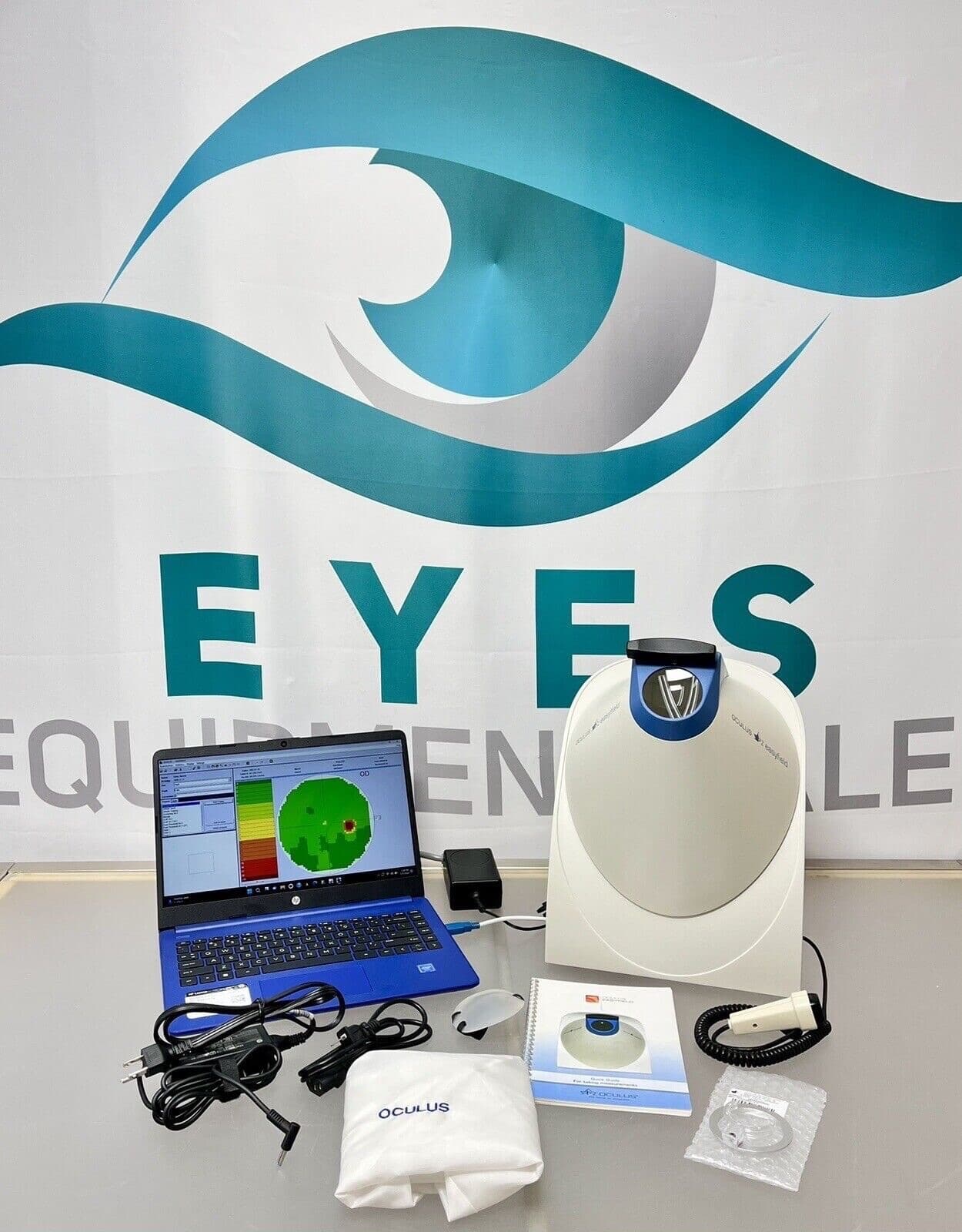 Oculus Easyfield Perimeter Visual Field Tester w/ HP Laptop