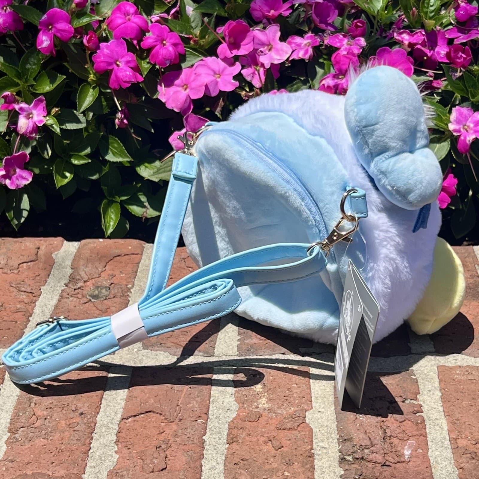 *NEW* Disney Japan Donald Duck Birthday Butt Bag Plush Crossbody Bag 3