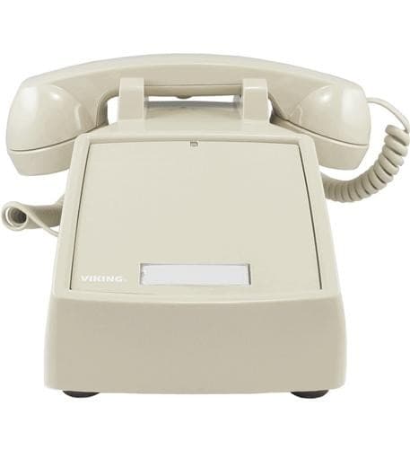 Viking K-1900D-IP Classic Voip Desk Phone With Auto Dialer Red Color (k1900dip)