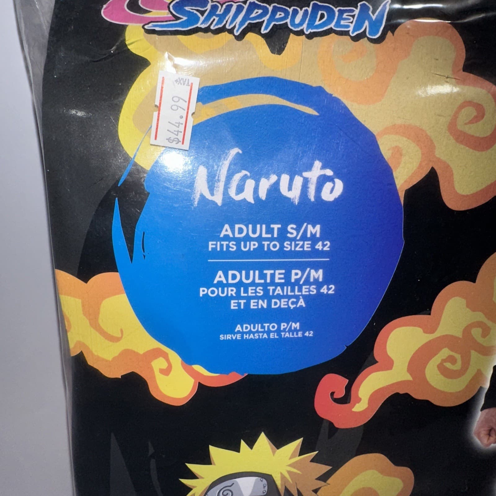 Naruto Shippuden Halloween Costume Adult Small/Medium Fits Up To Size 42 2