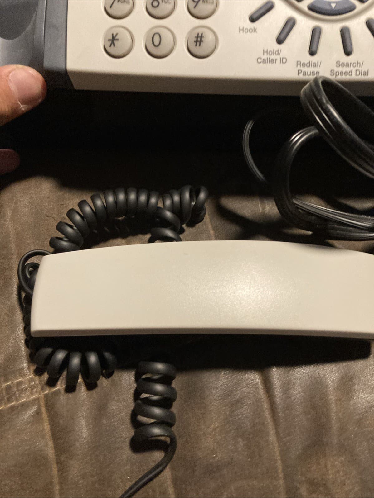 Brother FAX-575 Personal Office Fax Machine w/ Phone and Copier Missing Metal 5