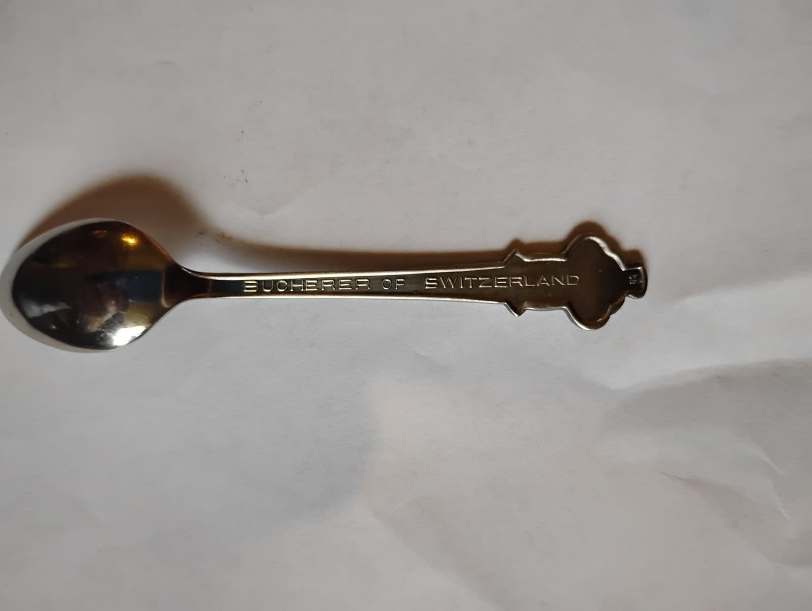 Rare Basel Rolex Bucherer Watches B100 12 Vintage Souvenir Spoon Collectible 4