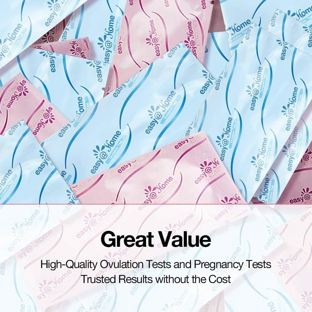 Easy@Home 50 Ovulation Test Strips and 20 Pregnancy Test Strips (50 LH + 20 HCG) 6