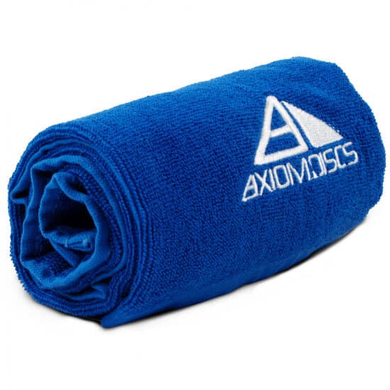 Axiom Disc Golf Towel Tri-Fold Blue 23.25" x 16.5" 2
