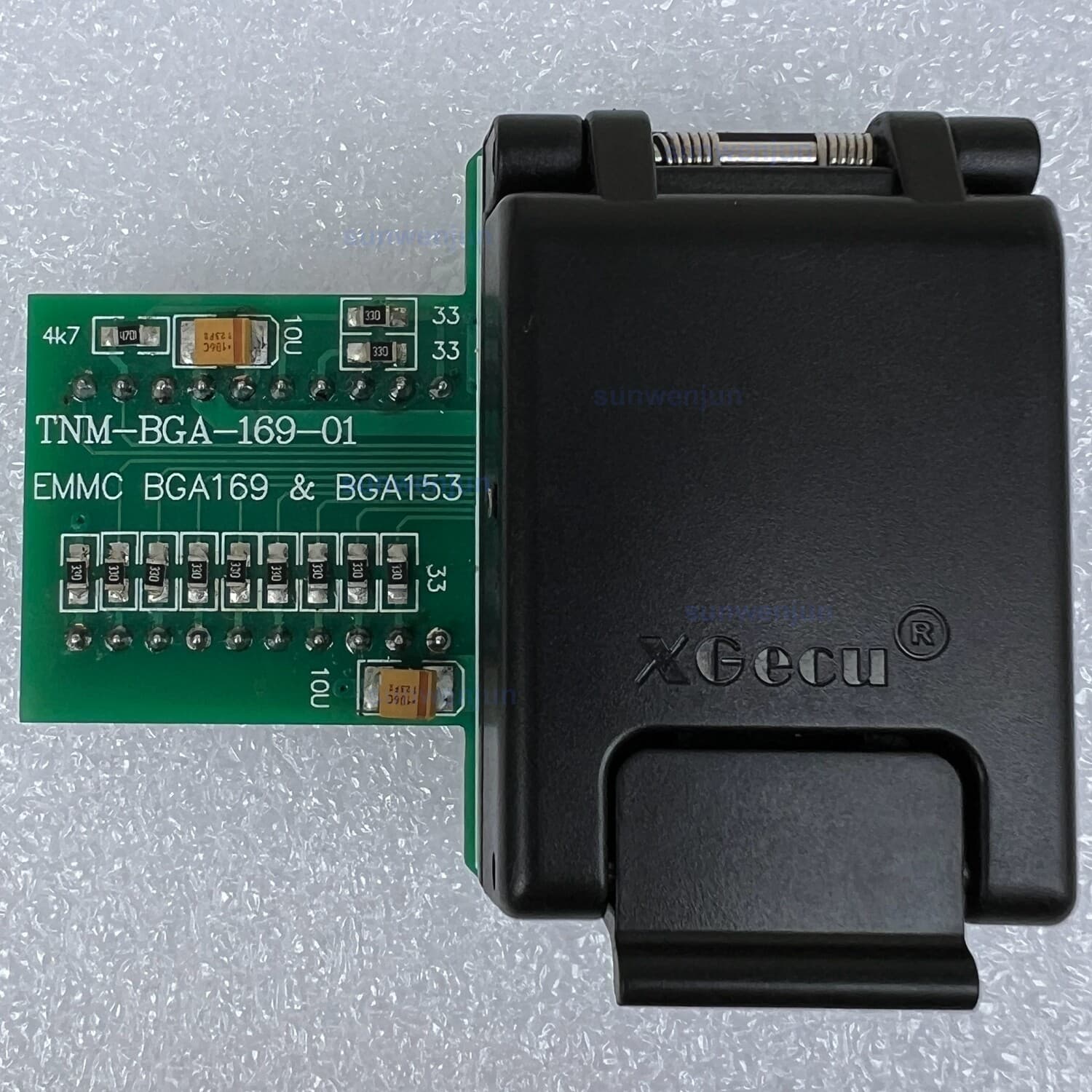 TNM-BGA-169-01,emmc nand flash BGA169 BGA153 adapter only for TNM5000 /TNM7000 2