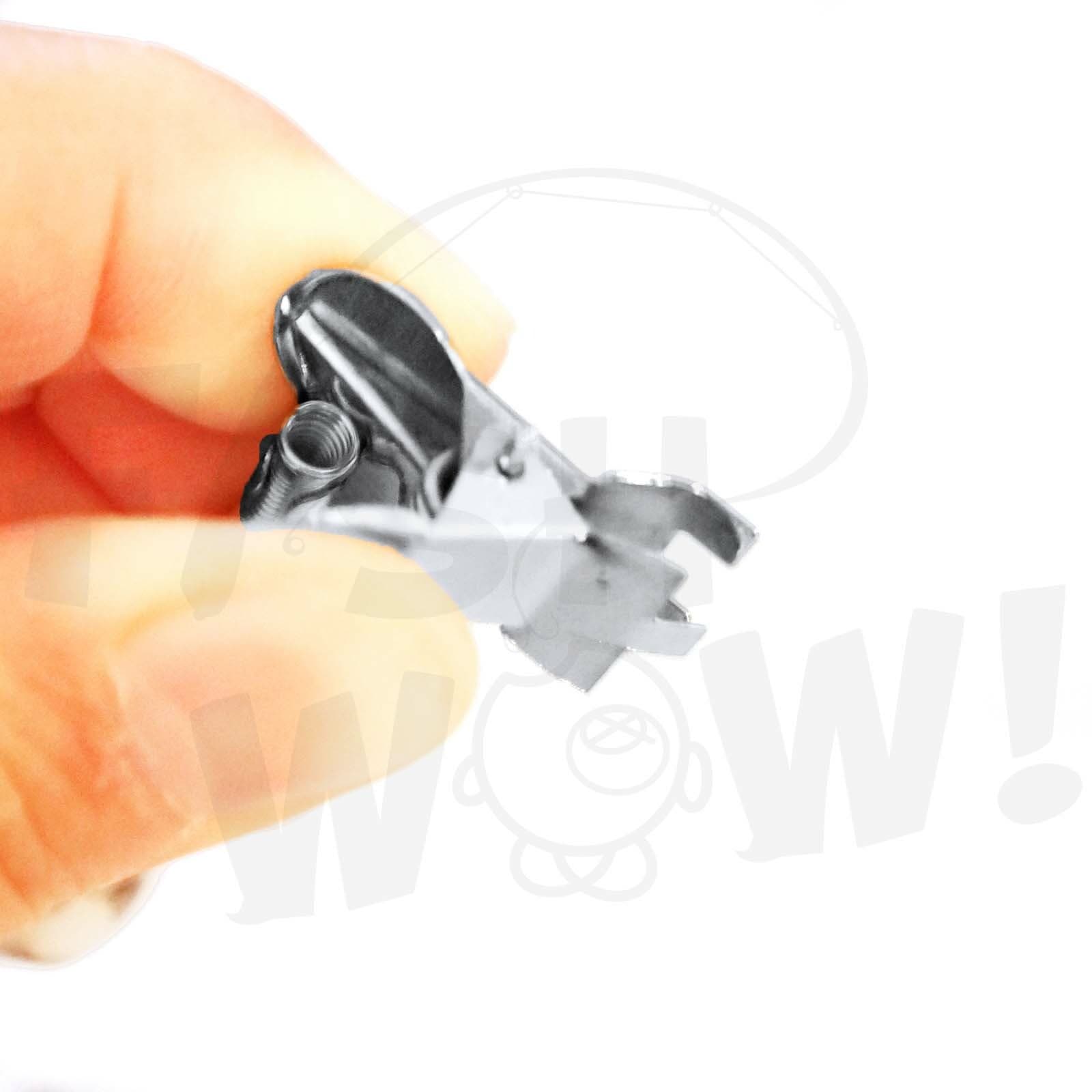 10pcs Fishing Alarm Dual Alert Double Bells Rings with Clamp Clips Fish WOW! FW 4