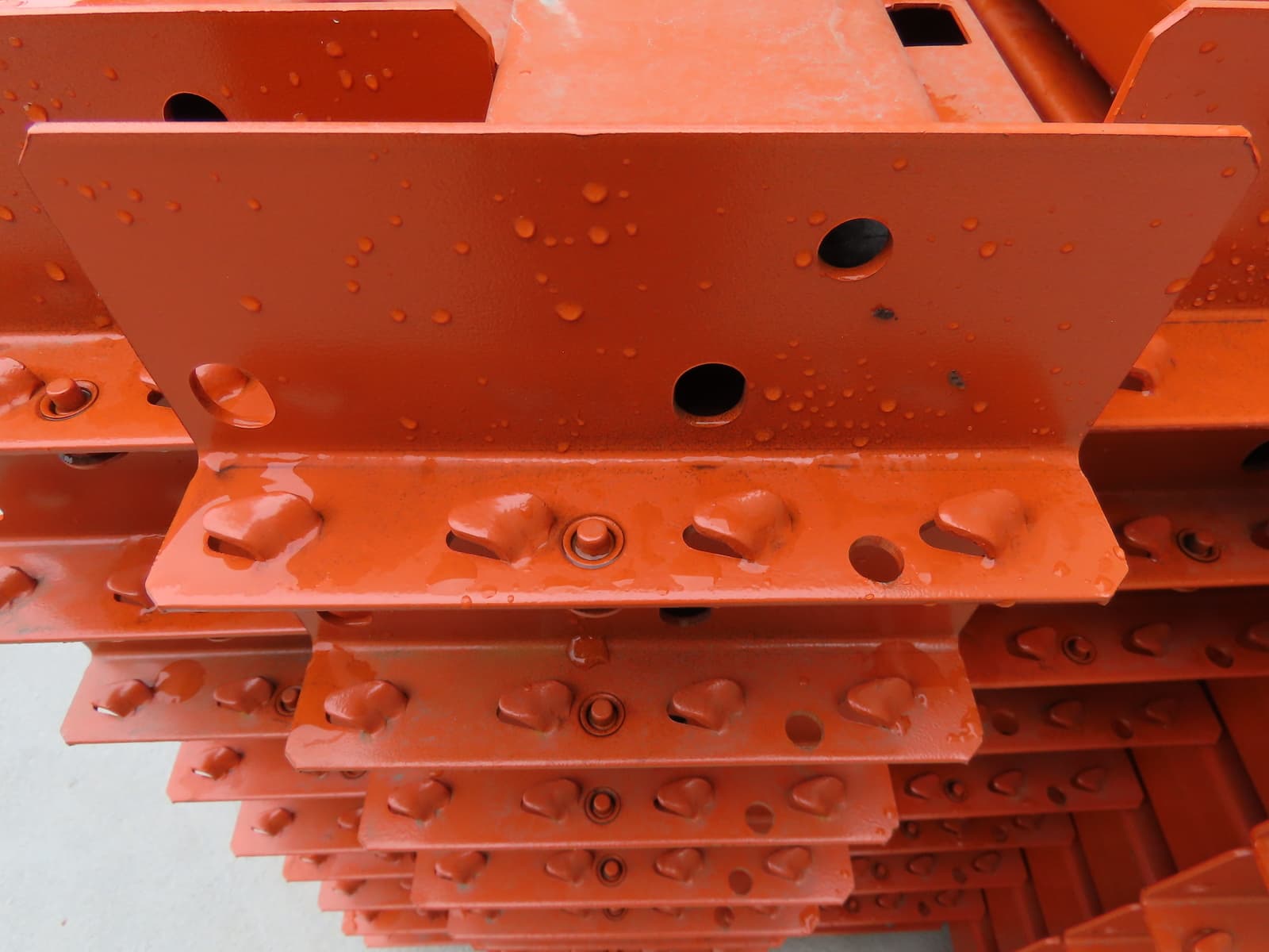 Interlake Teardrop Pallet Rack Racking Step Beam Crossmember 10' 120"x5" 5610 LB 6