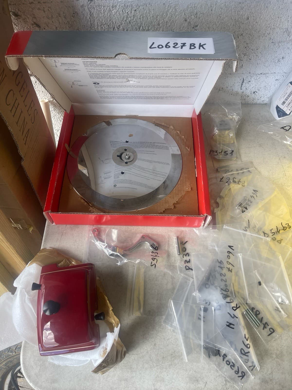 BERKEL 300 BLADE and EXTRA PARTS all BRAND NEW!!!!!!!!!!!!