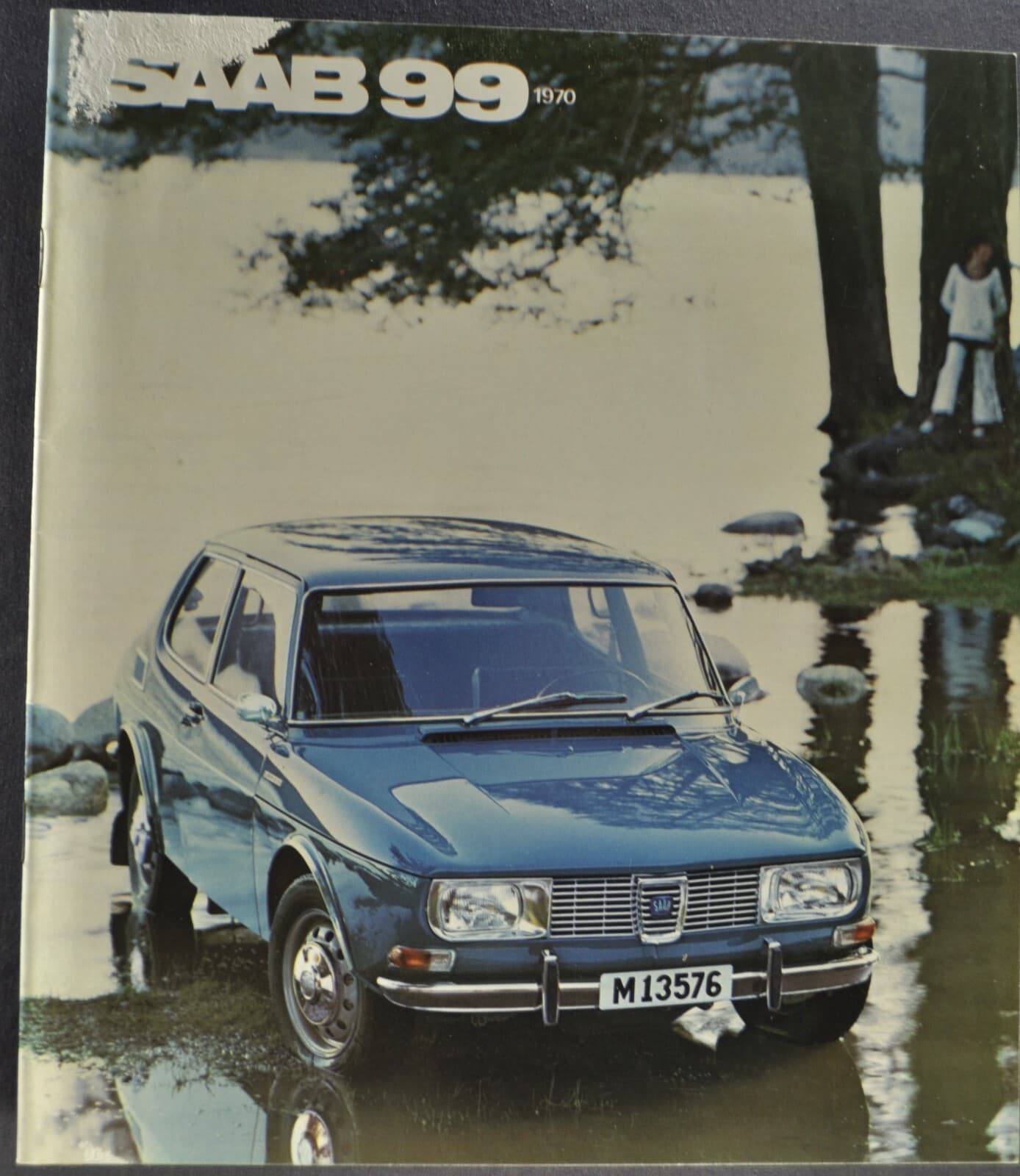 1970 Saab 99 Sedan Catalog Sales Brochure Original 70