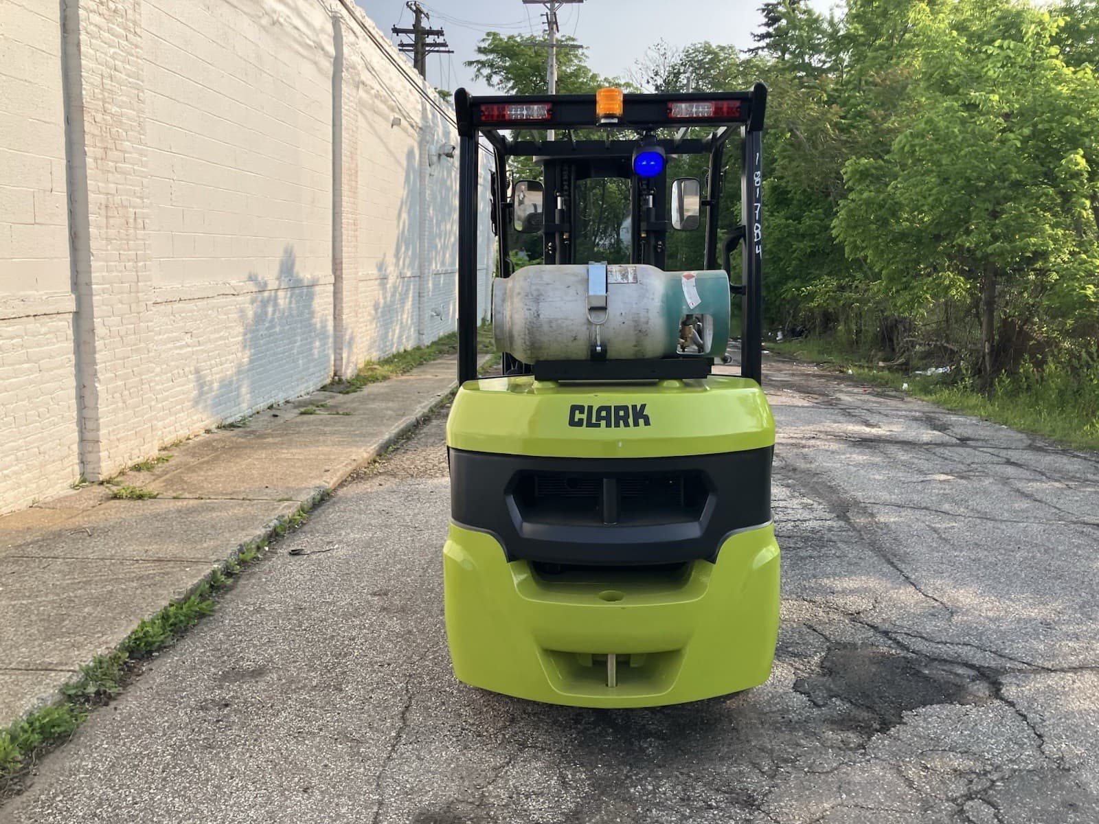 2023 Clark 6500 LB Forklift With Side Shift Triple Mast 4 Ways LPS 5