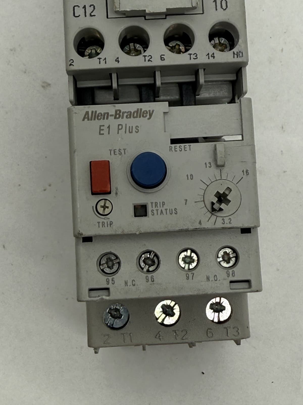 Allen-Bradley 100-C12*10 Starter 25A 600V 110/120V Coil 193-EEDB Overload Relay 3