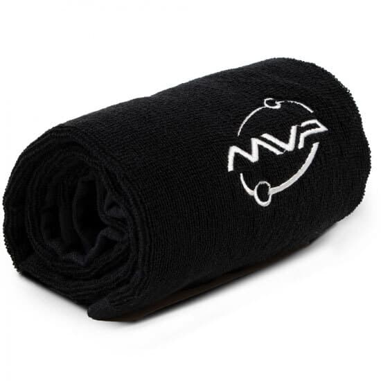 MVP Disc Golf Towel Tri-Fold Black 23.25" x 16.5" 3