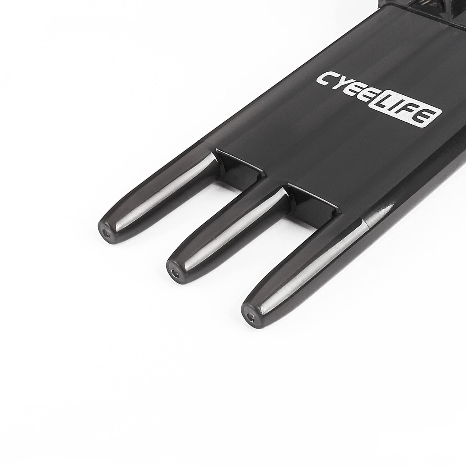 CyeeLife Black Plastic Dart Carrying Case for 3pcs Steel and Soft Darts 3