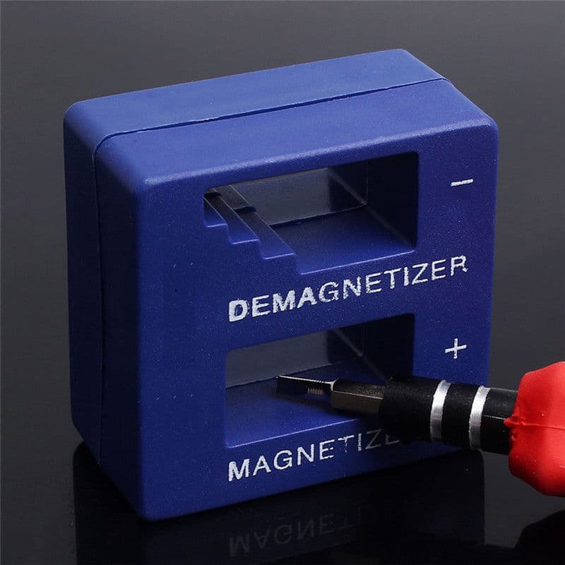 MAGNETIZER DEMAGNETIZER MAGNETIC TOOL FOR SCREWDRIVER TIPS SCREW BITS PICK UP US 2