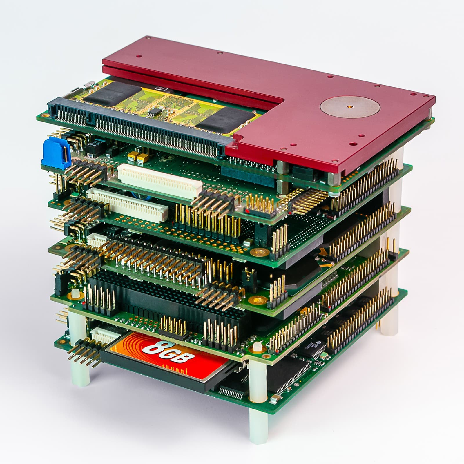 24pcs M3 Standoffs, M3 18+6mm Spacer Standoffs Steel 3mm ID 5mm OD 4