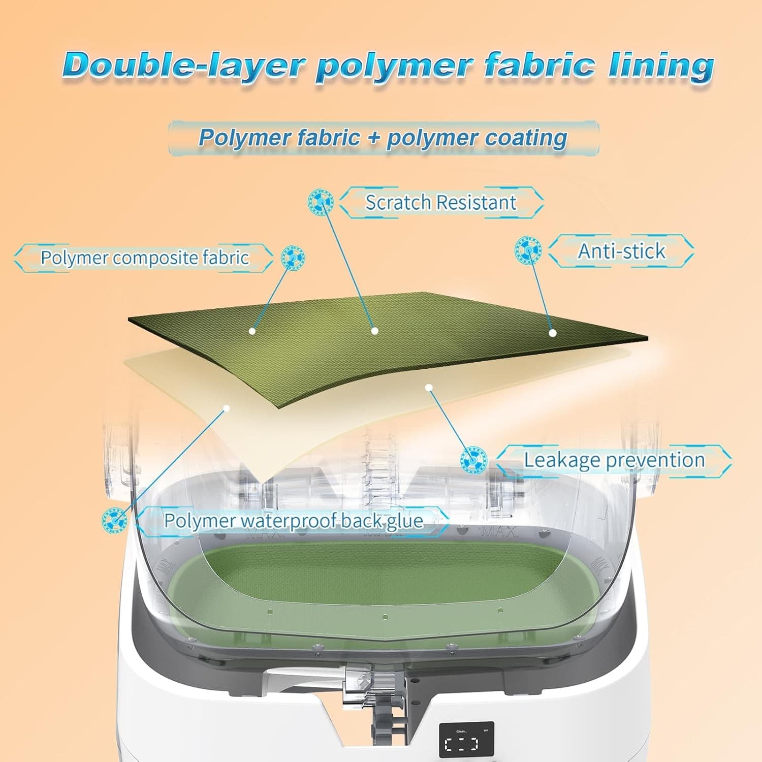 Smart Cat Litter Box with APP &Weight Monitoring,Self-Cleaning,Safe for All Cats 6