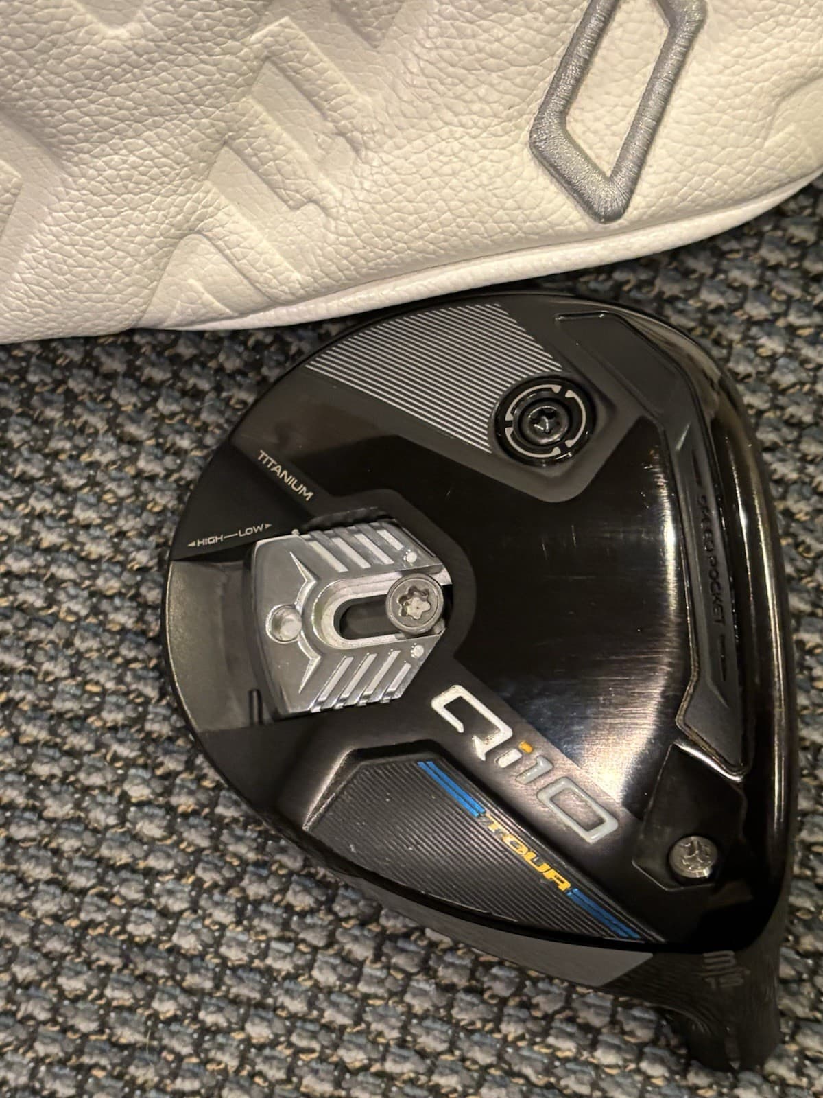 TAYLORMADE QI10 TOUR 3-WOOD HEAD 15° FAIRWAY WOOD HEAD ONLY Qi10 + HEADCOVER 4