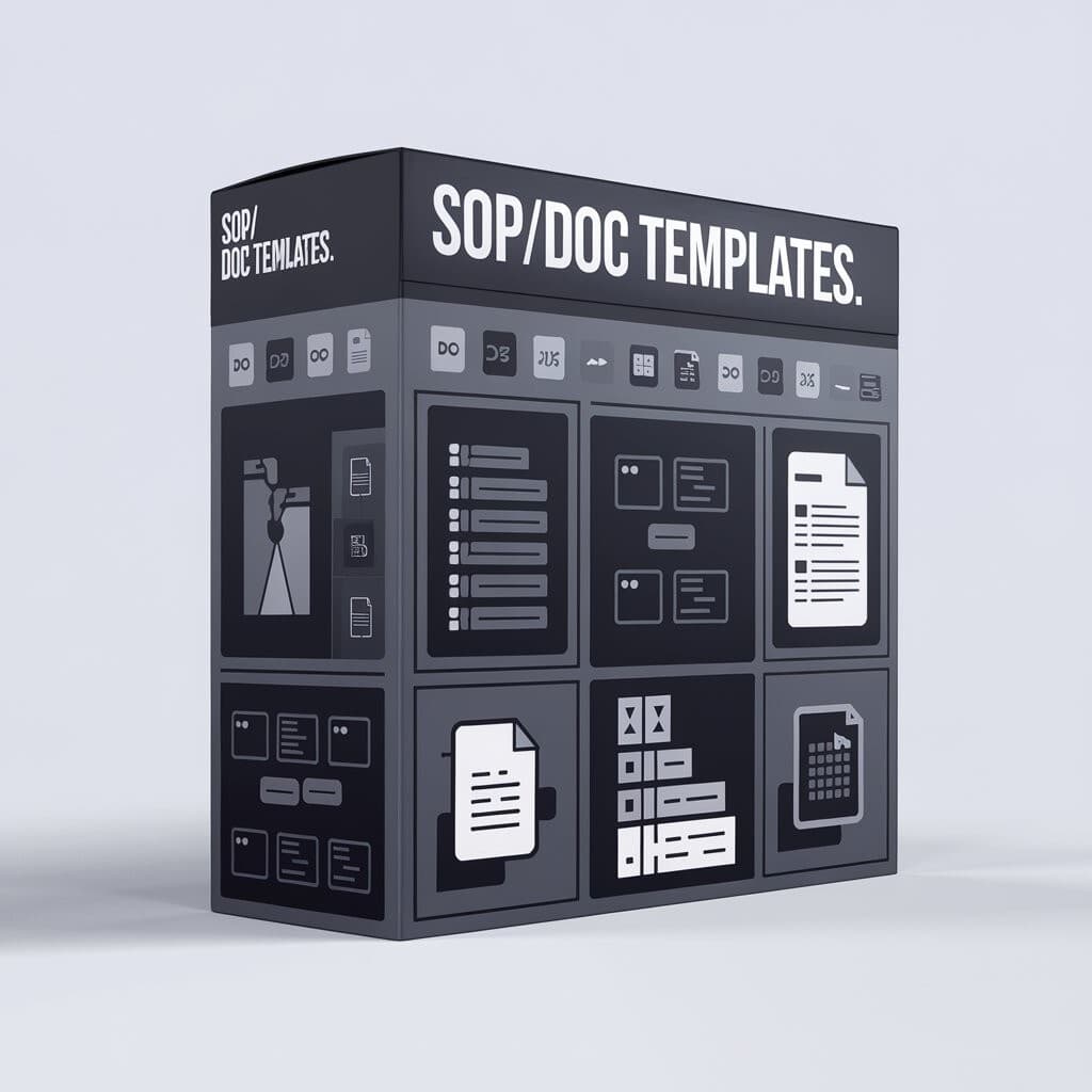 SOP / DOC Templates: Your Ultimate Digital Success Toolkit