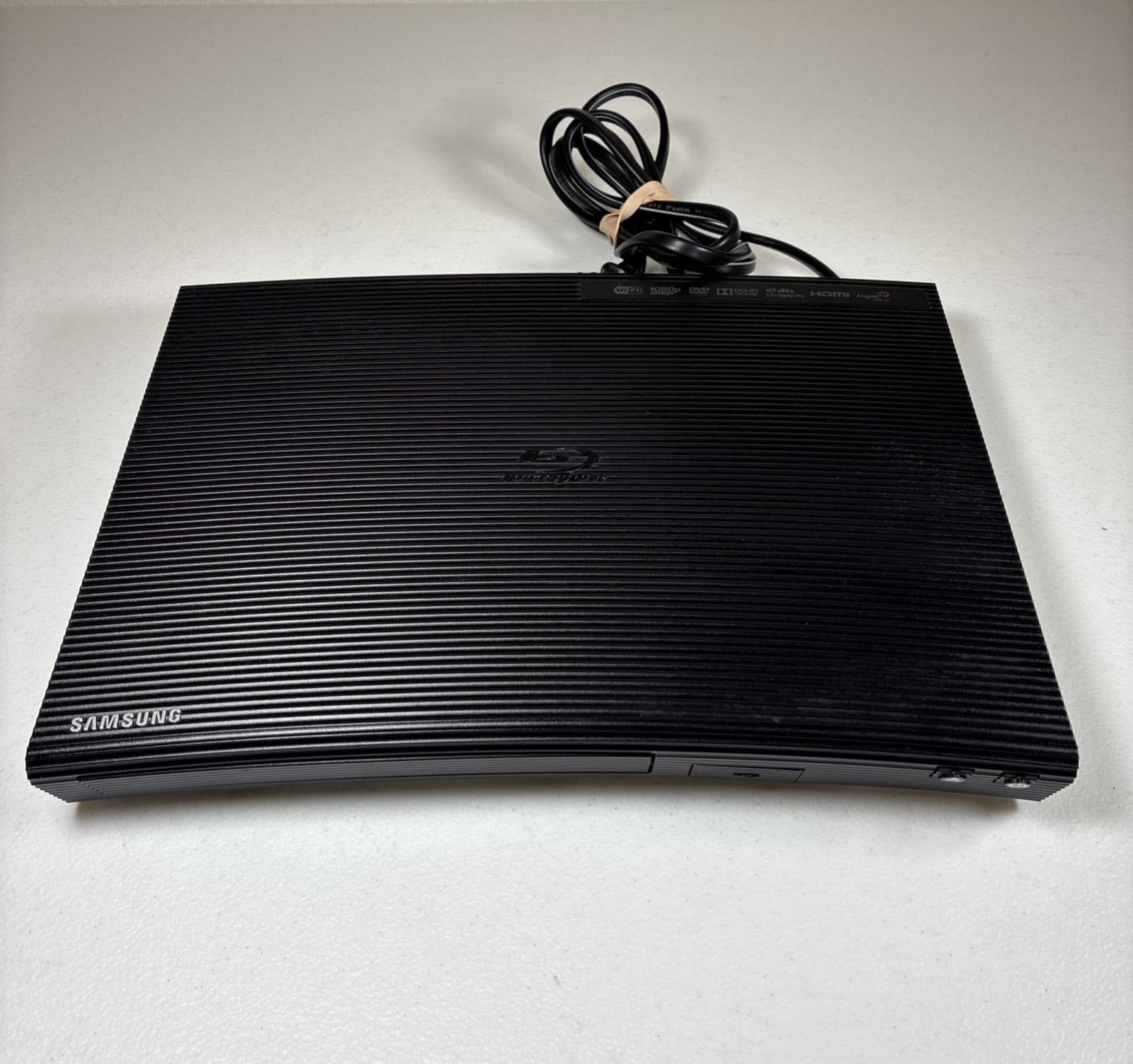 Samsung Smart Blu-Ray & DVD Player With WiFi Streaming - Black BD-JM57C