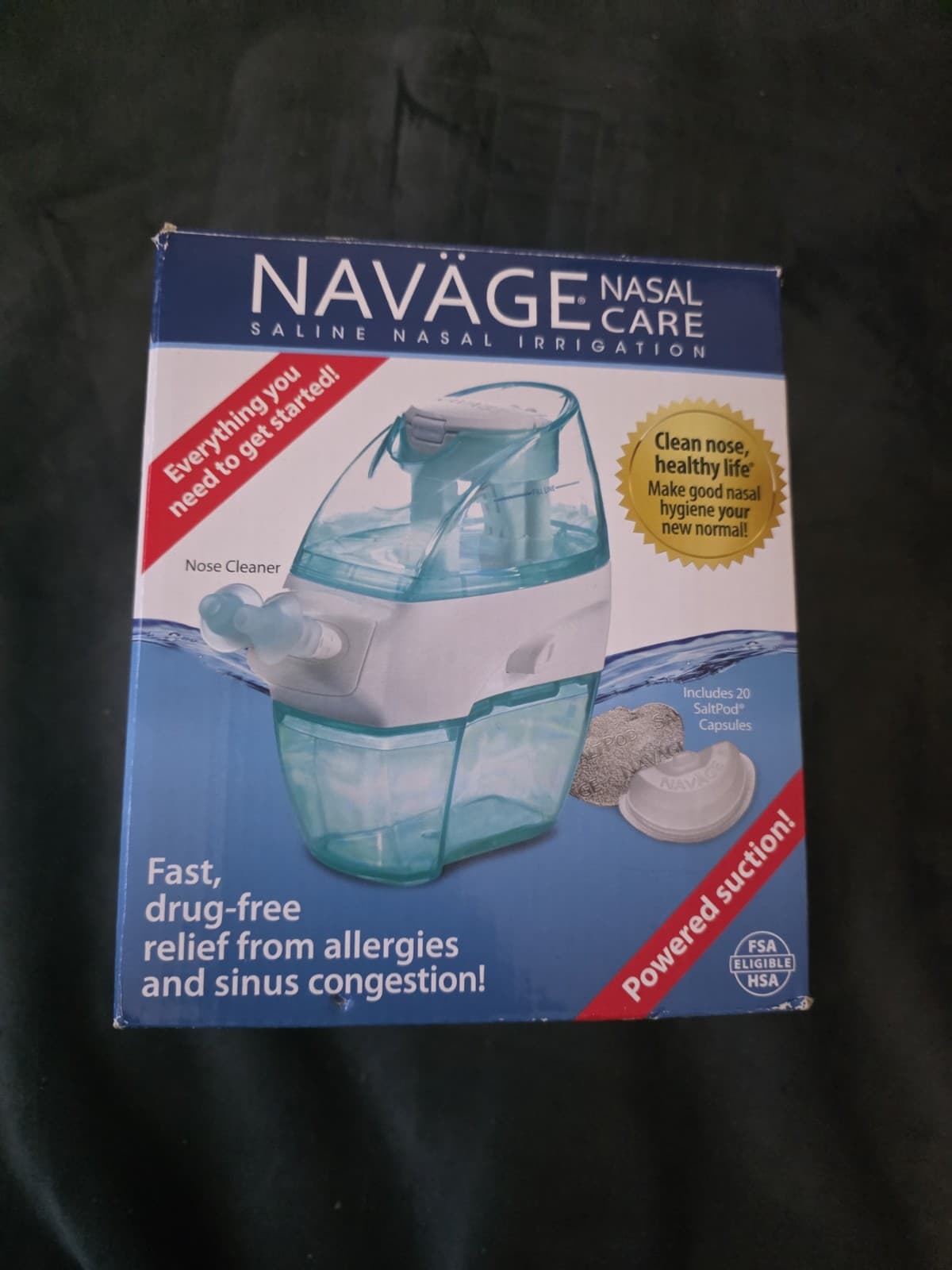 Navage RSI23 Nasal Irrigator Kit - Blue/White