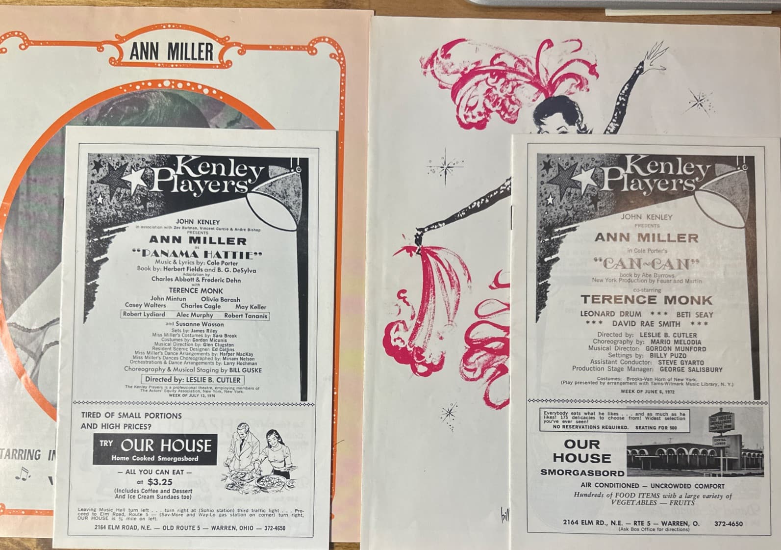 Ann Miller Can Can , Panama Hattie Programs 5