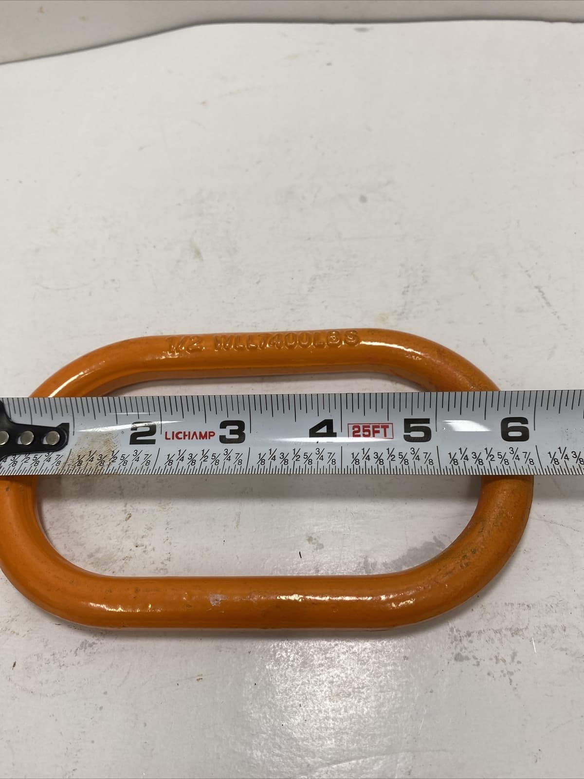 1/2" Grade 100 Master Link Oblong D Ring Overhead Lifting Rigging 6,000 lbs 2