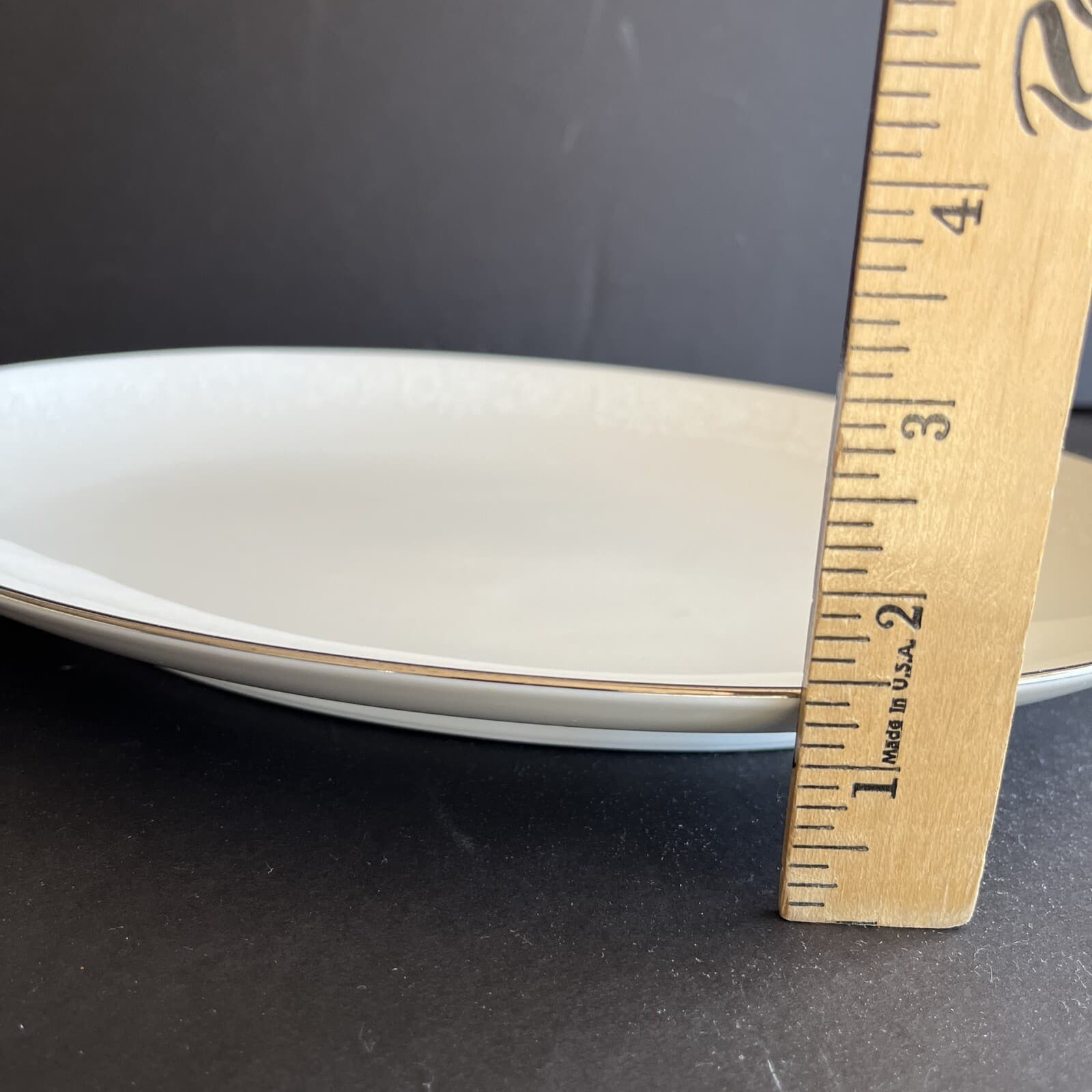 Noritake Vintage Ivory China 7567 Ambrosia Japan 12.5” Oval Serving Platter 6