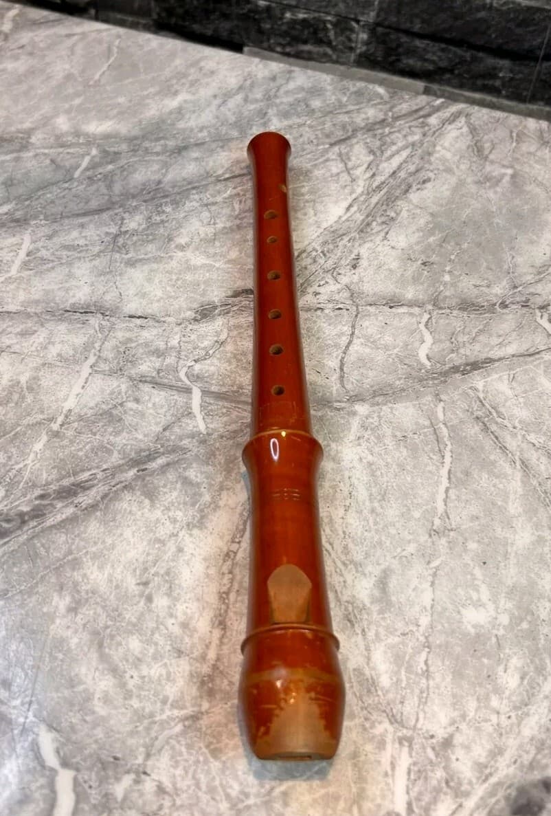 ALEXANDER HEINRICH Wood Germany Recorder Flute from 1930-50s 12.5" 32cm 2