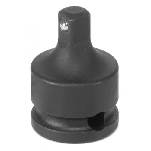 Grey Pneumatic 1128A 3/8" Female x 1/4" Male Impact Adapter with Friction Ball