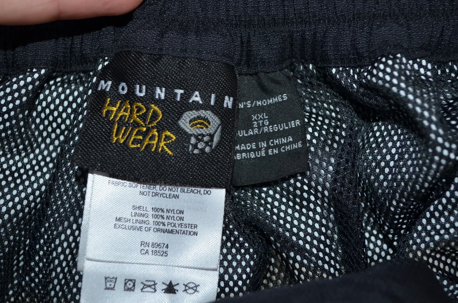 Mountains Hardwear Mens Black Snow Overalls Bib Pants Ski Snowboard 2XL Conduit 6