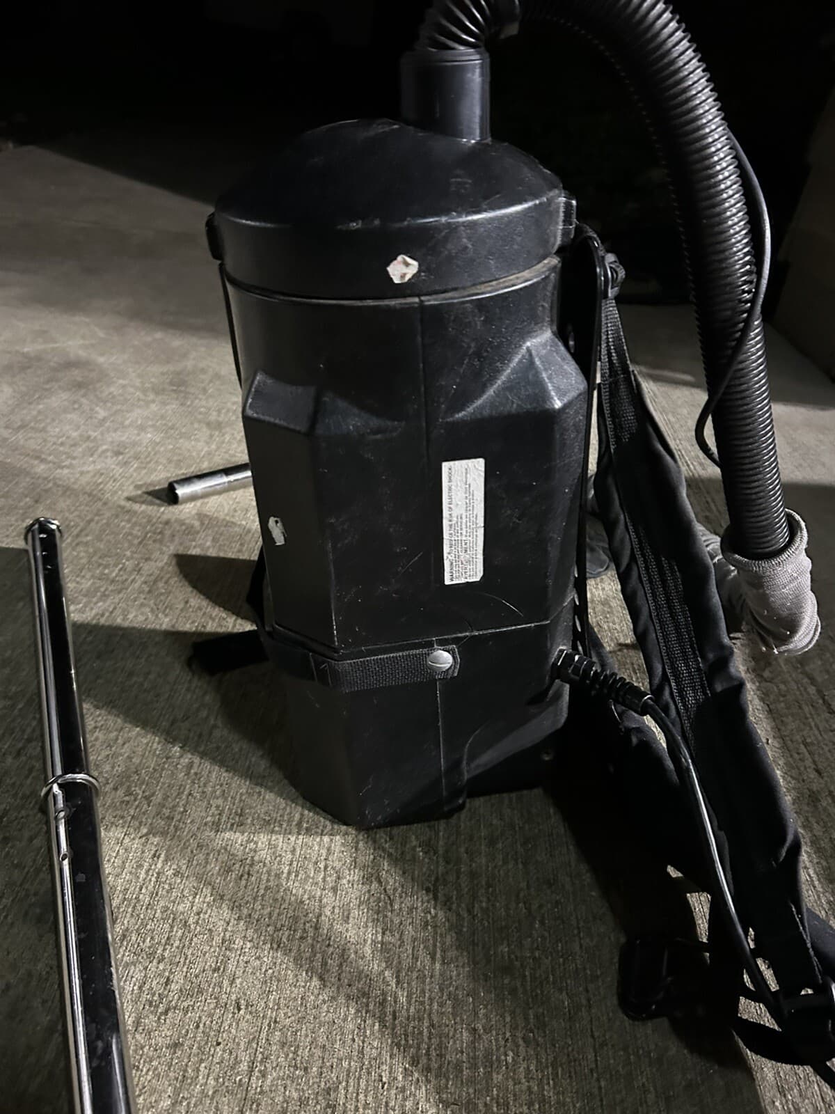 Electro-Klean Power Rocket BACK-PAK-VAC Backpack Vacuum Cleaner Model EK-LR9623 2