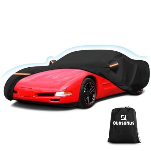 QUNSUNUS 6 Layer Car Cover for C5 Corvette 1996-2004 for Corvette C5 Car Cover 2