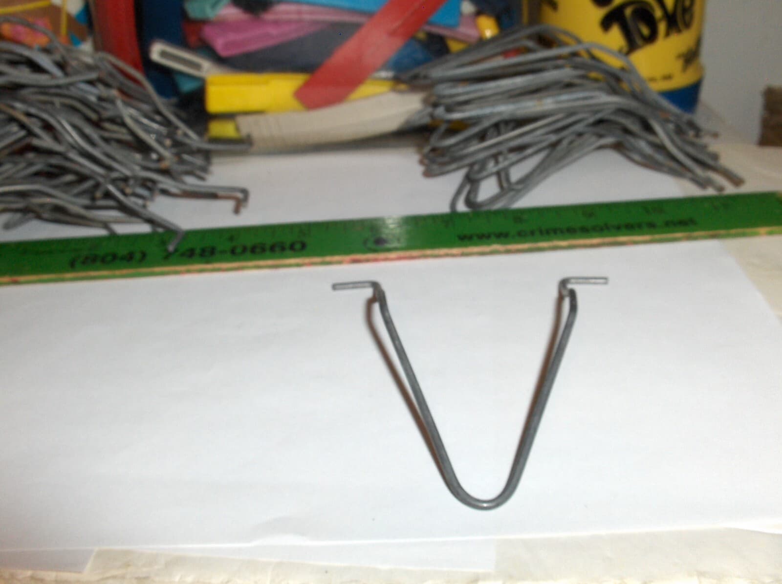 Vintage Lunchbox Replacement Part-Thermos Holder.For Square Boxes,OURS SHIP FREE 3