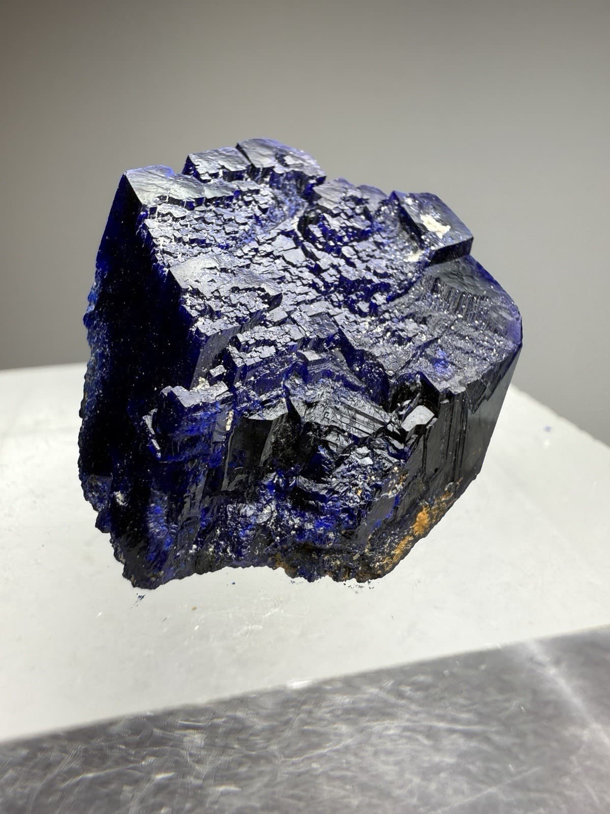 WOW! Electric Blue Azurite Malachite Gem Mineral Specimen • Kerrouchen  Morocco 5