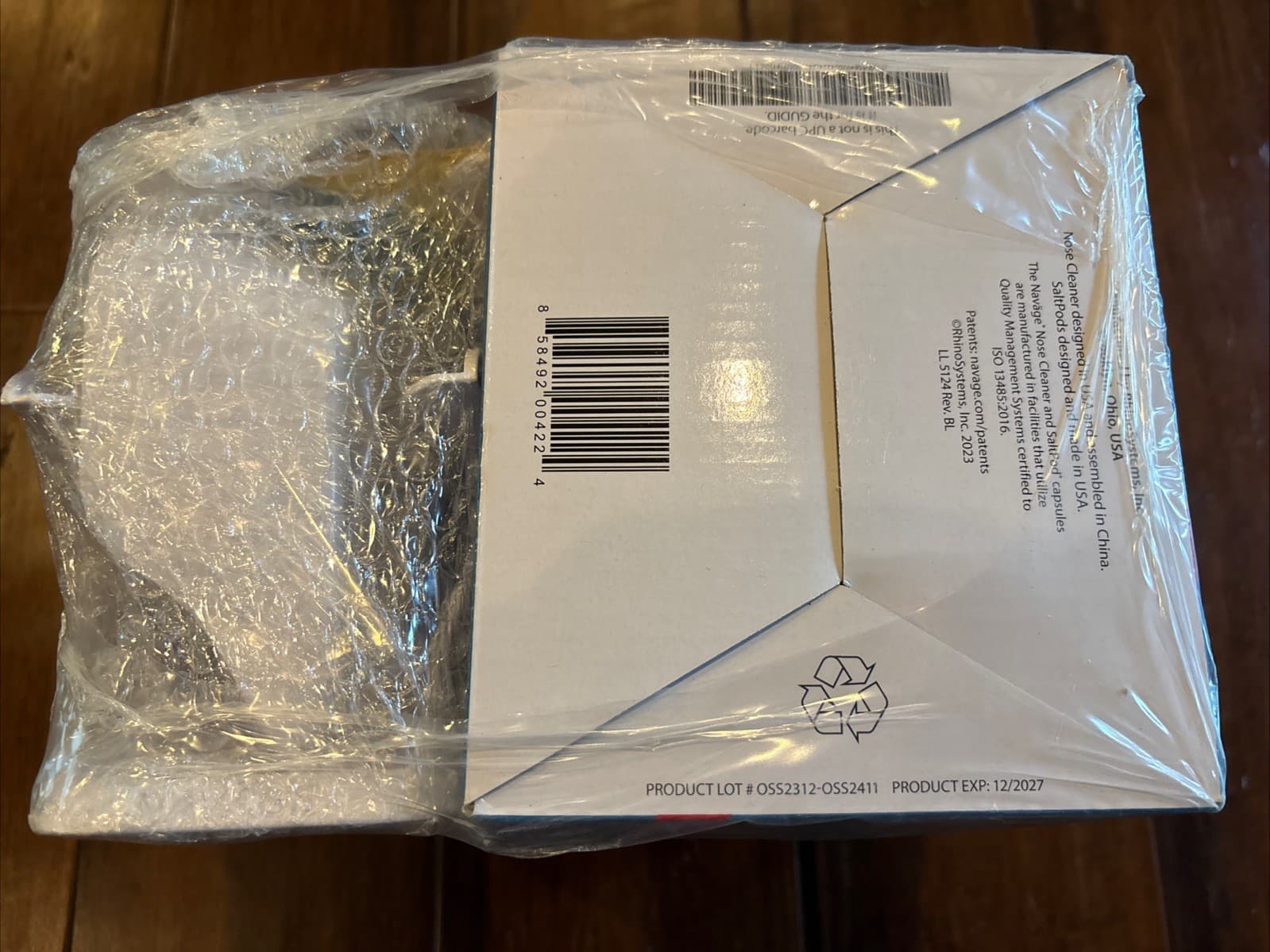 NAVAGE Nasal Care Essentials Bundle w/10 Bonus SaltPods & Triple-Tier Caddy *NEW 6